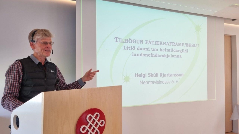 Helgi Skúli Kjartansson professor emeritus