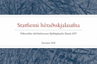 Skýrsla um starfsemi héraðsskjalasafna 2017