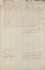 Bréf Vigfúsar Magnússonar til skiptaráðenda dánarbús Jóns Þorkelssonar rektors, 8. desember 1759. 